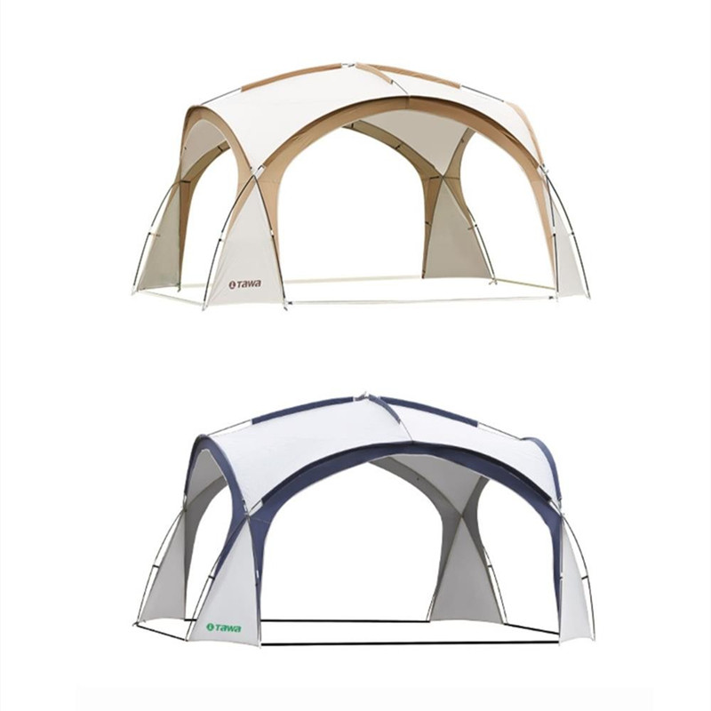 穹顶天幕户外露营大帐篷防晒防风雨球形大遮阳棚防蚊圆形天幕凉棚