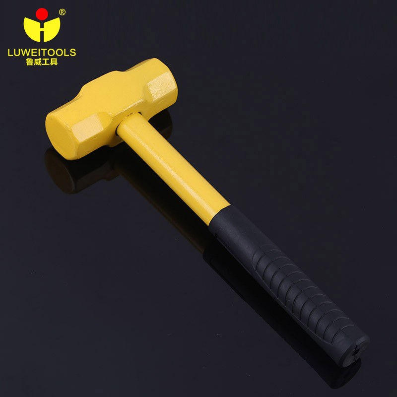 手锤2/3/4P石工锤子铁榔头方头钢锤开工重型铁棒锤钢锤硬超硬八角