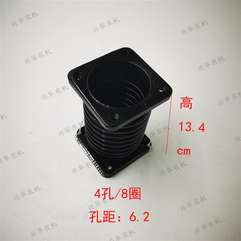 东方红福田雷沃欧豹拖拉机玉发柴动机增压器连接管消声器连接管