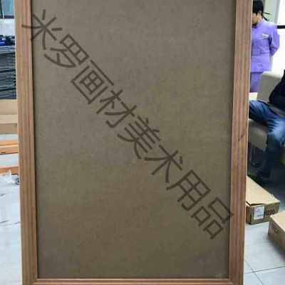 极速厂销画架木制楼盘实木质黑胡桃色红胡桃色画架油画架落地画架