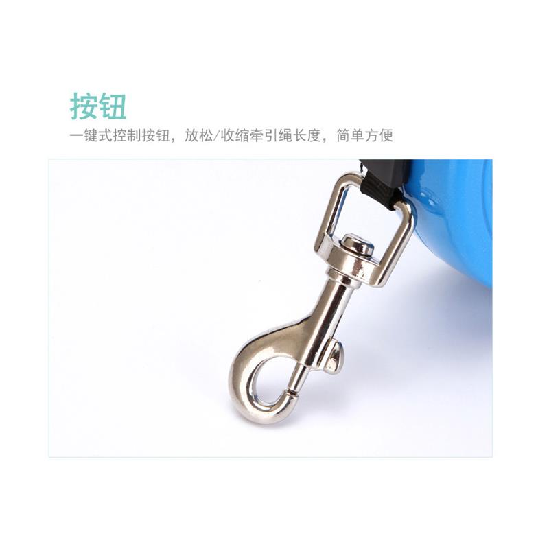 杜宾犬专用牵引绳自动伸缩遛狗绳狗炼子狗狗中型小型犬宠物用品