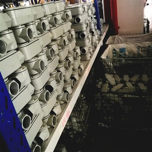 BHC防爆穿线接线盒弯头元宝直/後弯/三通4分6分1寸 DN15/20/25等