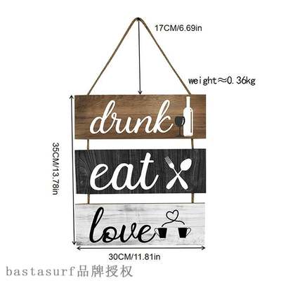 Wall decoration of direct supply kitchen and dining room wo