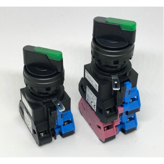 IDEC和泉HW1F-210Q4G带灯开关HW1F-211Q4G 220Q4Y 222Q4GRY