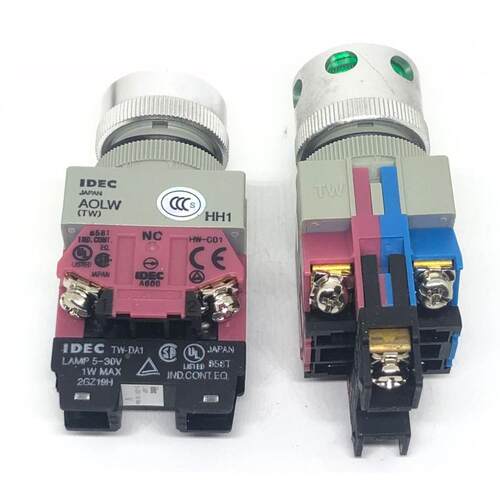 IDEC和泉AOLW22211DG按钮开关AOLW21620 01 22 02DG  DR DY DA DS