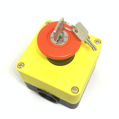 IDEC和泉HW1X-BX402R急停钥匙开关盒BX401R现货全新HW1X-BX411R