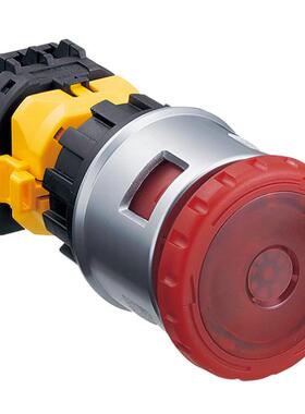 IDEC和泉XN4E-LL411Q4MR开孔30挂锁带灯急停按钮412Q4MFR