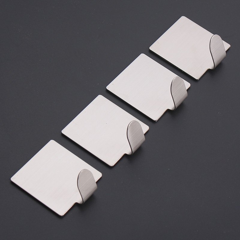 Punch-free strong adhesive hook Kitchen Bathroom stainless