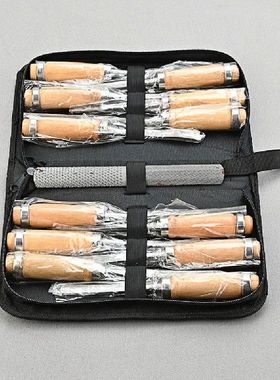 13pcs Professional Woodworking Chisels Carving Kit DIY