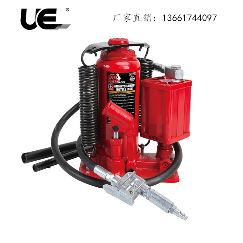 优跃U-Q05002千斤顶小型立式5t12t20t30t35t气压式液压千斤顶