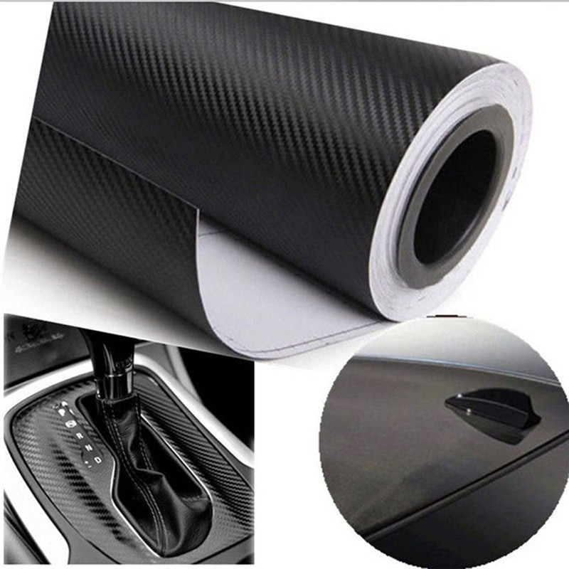 152/127cm Colorful 3D Carbon Fiber Vinyl Car Wrap Sheet Roll