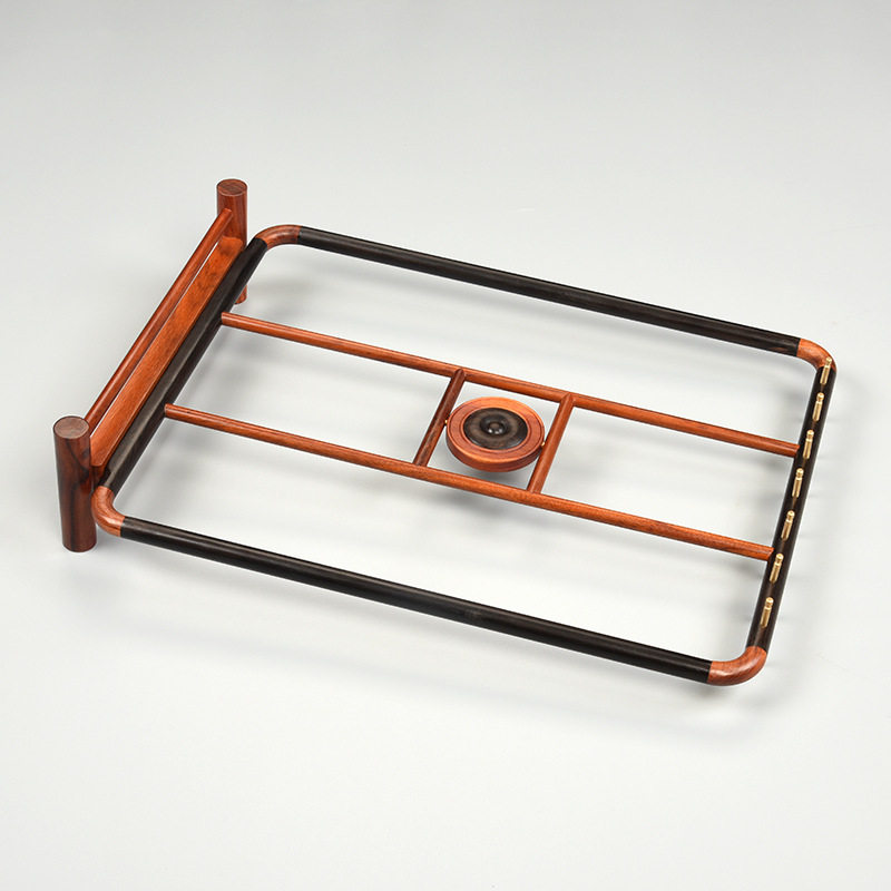 酸枝木新中式毛笔架笔挂红木实木质毛笔架子笔搁笔挂笔山文房四宝