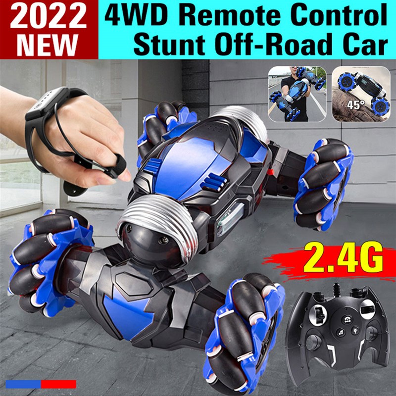 RC Car 4WD Radio Control Stunt Car Gesture Induction Twistin