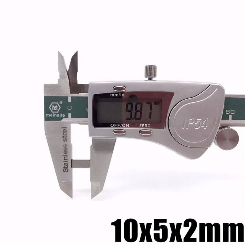 20/50/100/200pcs/lot N35 Rectangular magnets f 10x5x2 mm Sup