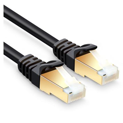 。CE-LINK 1527 CAT7网线10米纯铜镀金七类双屏蔽高速SSTP网络跳