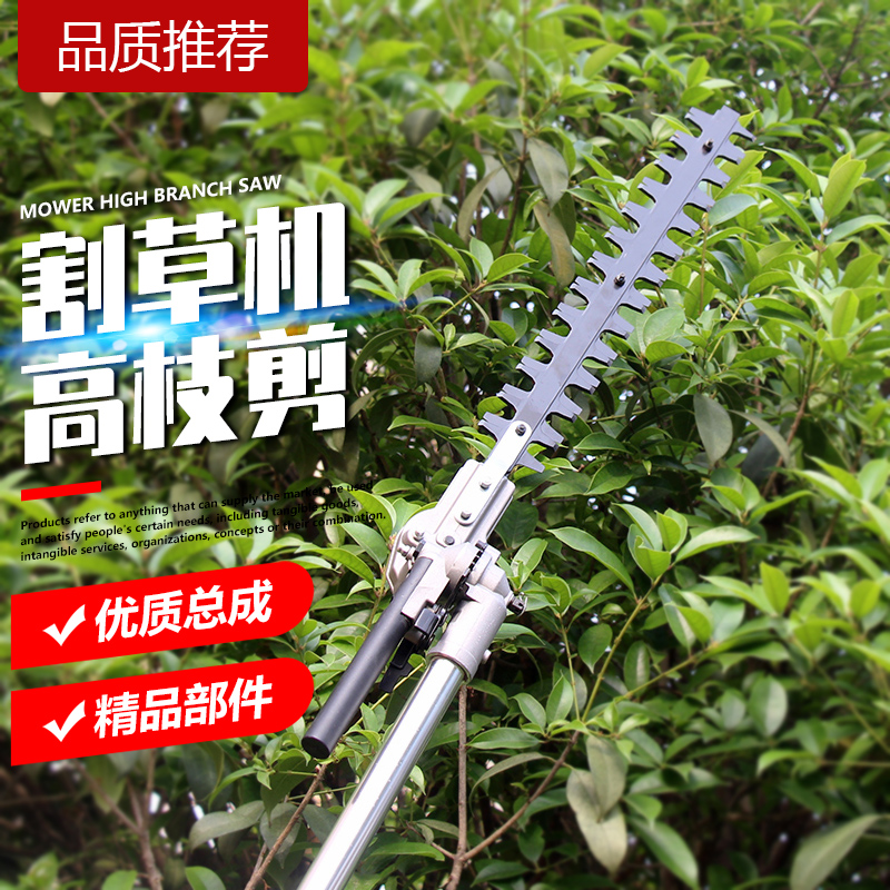 割草机高枝锯头高枝剪链条背负式小型汽油锯齿轮箱延长杆修剪树枝