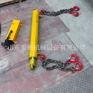 30吨手动气动液压紧链器 煤矿刮板用紧链器 链条式拉紧器