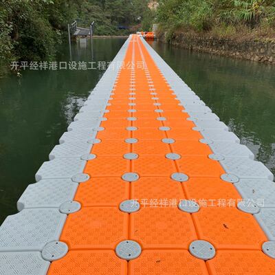 水上塑料浮筒平台水上浮桥浮箱钓鱼养殖浮台摩托艇浮桶浮动码头