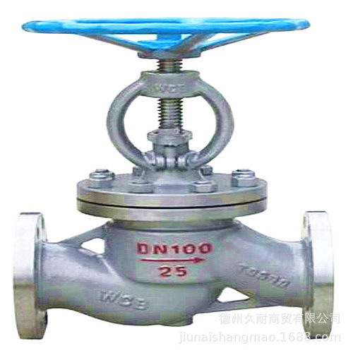 铸钢截止阀 蒸汽阀 J41H-16/25C 法兰截止阀
