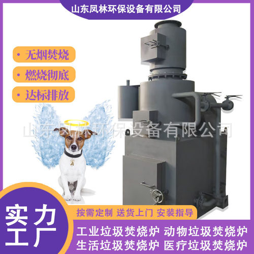 宠物殡葬环保气化炉户外小区流浪动物宠物尸体生活垃圾焚烧炉