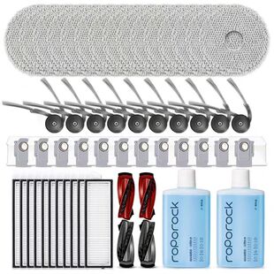 配石头扫地机器人P20Pro配件主滚刷边刷拖抹布集尘袋清洁液耗材