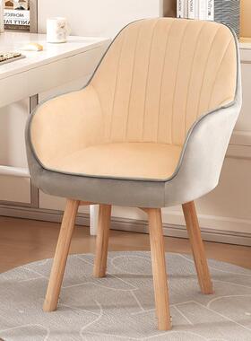 KF97STJM5H$家用久坐靠背电脑子实学木化妆宿舍椅学生习书桌椅护