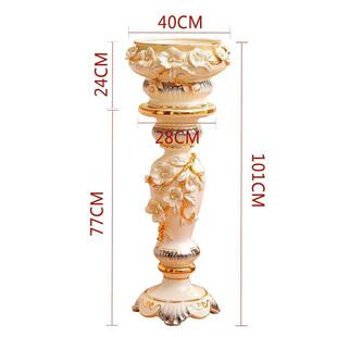 欧落花瓶大号居摆式件陶瓷客厅摆设花瓶干花插YNT花套地装高家装