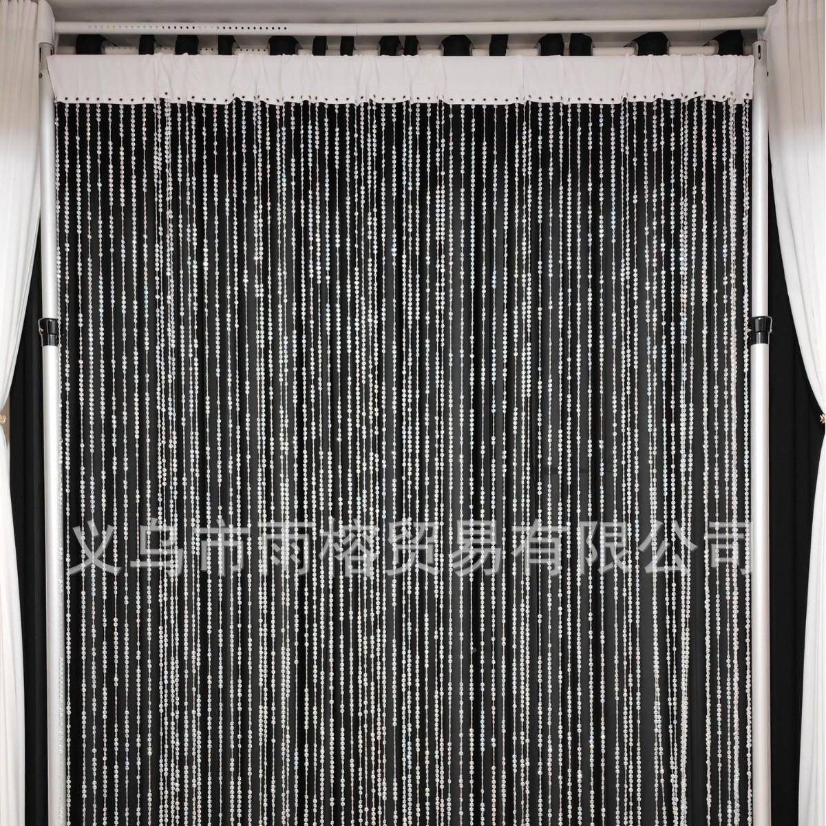 雨榕婚庆婚力礼装饰背景亚克珠吊链布帘顶QPT珠帘帘挂帘吊装饰道