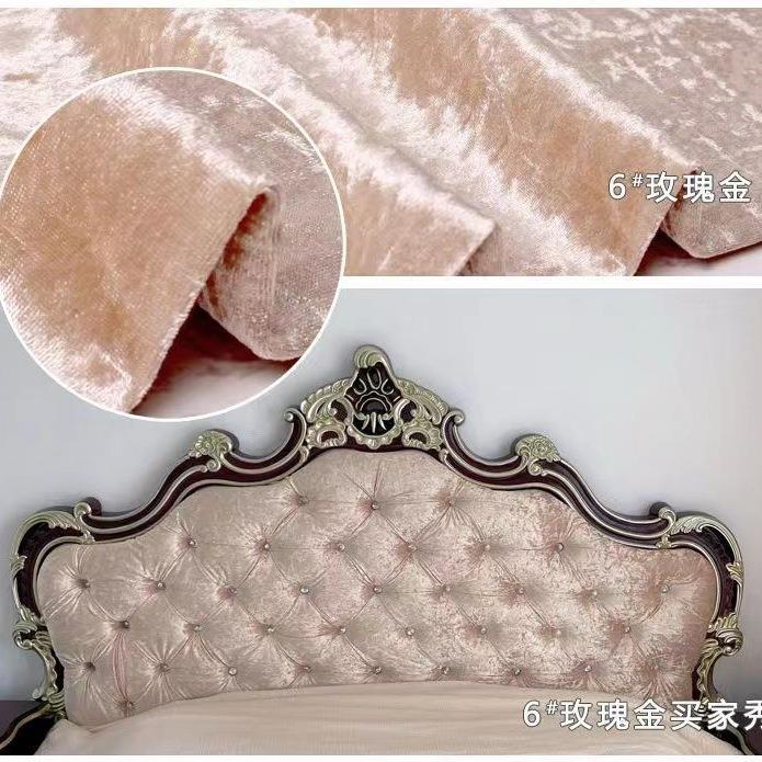 床头欧软包靠包背掉皮翻新造式床头套罩床10031600改头靠垫布料绒
