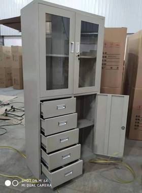 偏斗IGO器械文五件柜钢制等体文件装柜拆铁皮文件柜