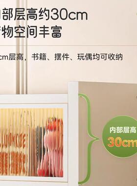 钢制书CLH柜示家用多柜层落带门地防尘卧室客厅收纳展大容量铁艺