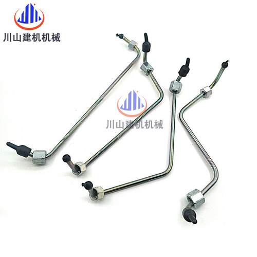 神钢SK130-8140-8柴油泵高压共轨油管高压油管DFWD4FR0发动机挖/