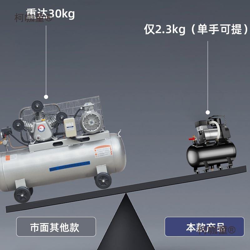 16772迷你空压高机压小0型22车v家用电动充气泵车载汽用打气泵麦
