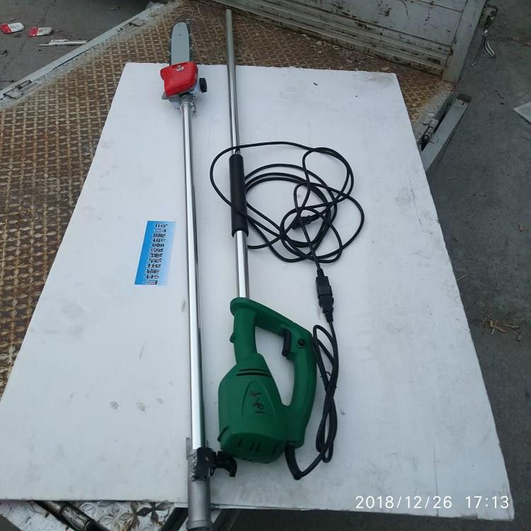 伸GBXF51缩加杆园林伐条高枝锯长充电电动高枝修剪锯果树高枝修式