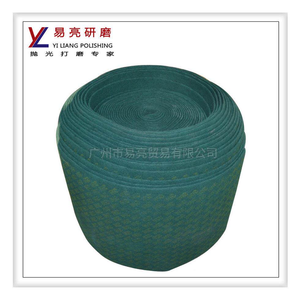热8CHI销工业处光不织布漆面理抛869工业百洁布8698绿色拉丝布卷