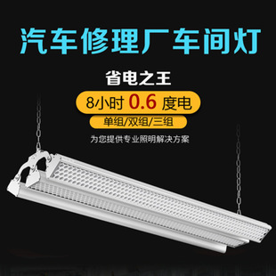 led防眩目球館燈羽毛球籃球體育館專用燈廠房汽車維修長條