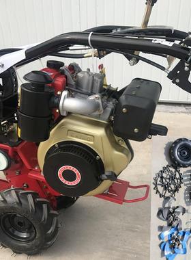 多功能田园管植理机植大棚草莓种GVR开沟起垄生机大葱姜种培土机