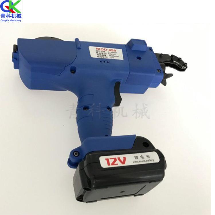 工地工钢筋扎机施楼房绑加机固钢筋捆扎电动手持钢管扎OZR钩机