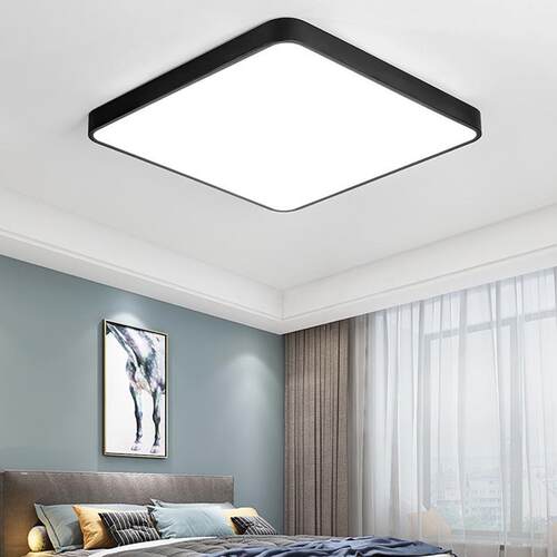 现HD-M3013代简约家长方形阳台客厅l灯饰d餐厅装卧室创意吸顶灯具