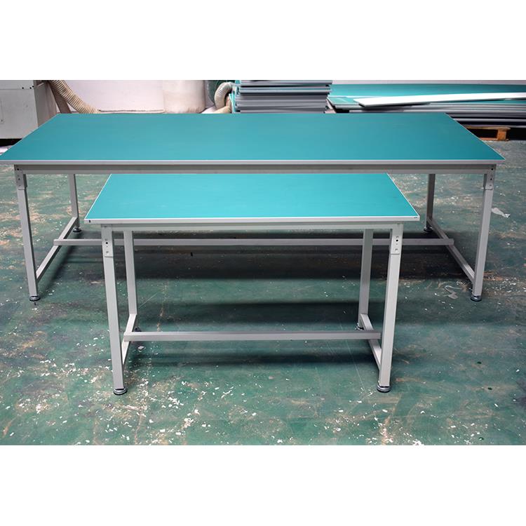 防静电工作台带QDX灯大子架打台包车间生产线桌桌流水线工作台桌