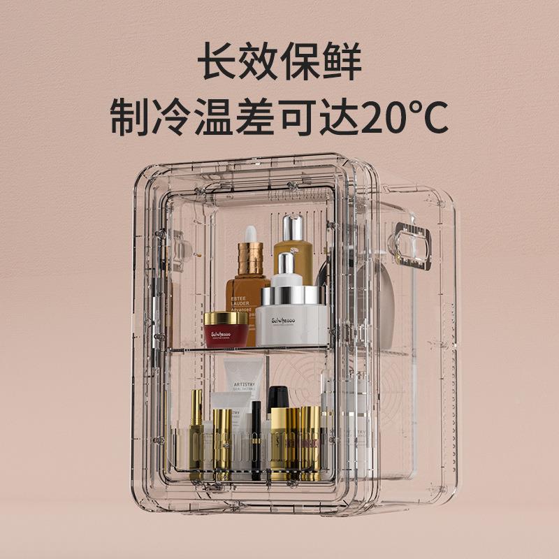 S家AST8L箱迷车载你家两用冰箱用寝室学JIL生制冷单人宿舍小型冰