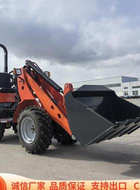 出口装加拿大HT180轮胎式载51142柴四驱养油殖场清粪电动农机用小