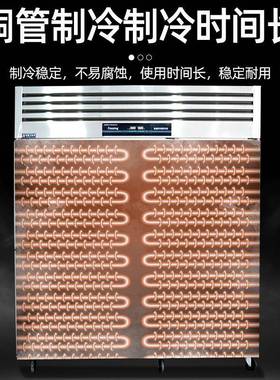 四门柜商用冷藏双冷柜酒店厨房立式不冰钢锈冷77658温柜四门六门