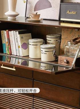 实木柜组餐边柜RF-HD428储酒柜茶水柜碗餐合厅客厅物柜