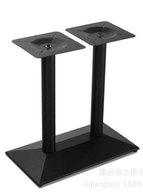 金属桌脚制作餐复桌VOY支架西餐做厅方形桌腿架古旧桌茶腿支架几