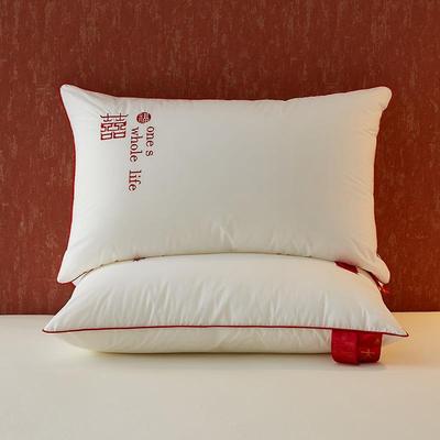 2023新款如似漆ILQ胶婚庆枕头枕枕芯