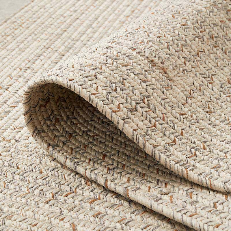 SK手风工编织地毯现毯代简客IYJ厅地沙发茶几垫约卧室大面积床边