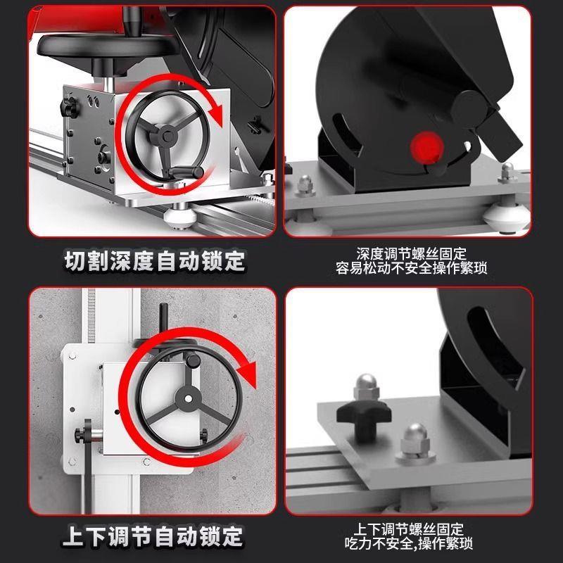 大功率开槽机混水泥泥改KZW门窗墙混土多功能红砖面砖凝土墙面切
