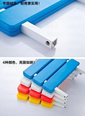 室折叠座椅淋壁浴凳墙壁洗澡46451椅子老人挂式安全垒防滑浴无障