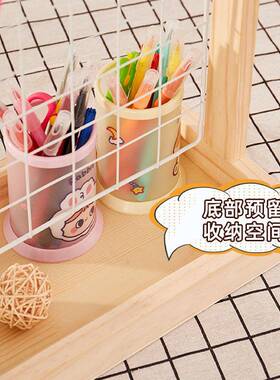 网格展示工架落地幼32591儿园美区置物架作品架面相架儿童桌片收